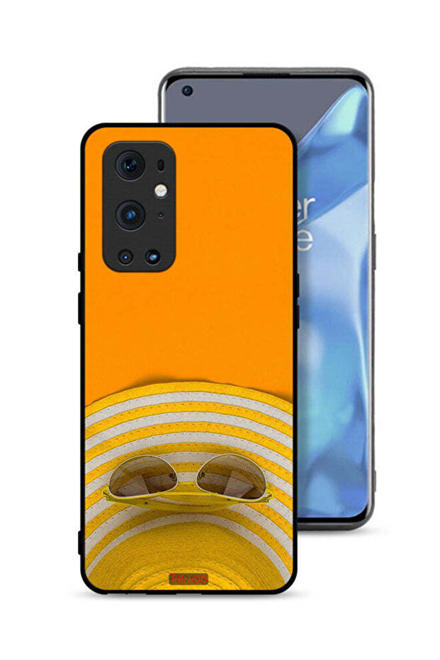 غطاء حماية واقٍ لهاتف OnePlus 9 Pro 5G مع نظارات وقبعة