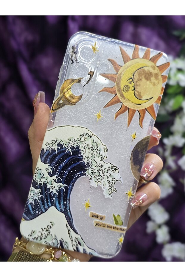 Samsung Galaxy A56 Compatible Printed Transparent Phone Case