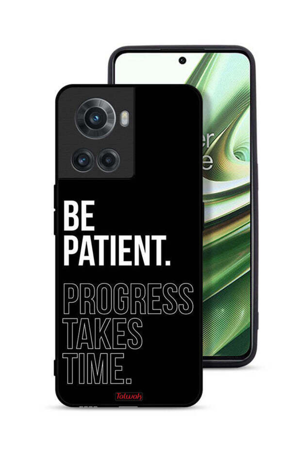 غطاء حماية OnePlus 10R 5G كن صبورًا فالتقدم يستغرق وقتًا