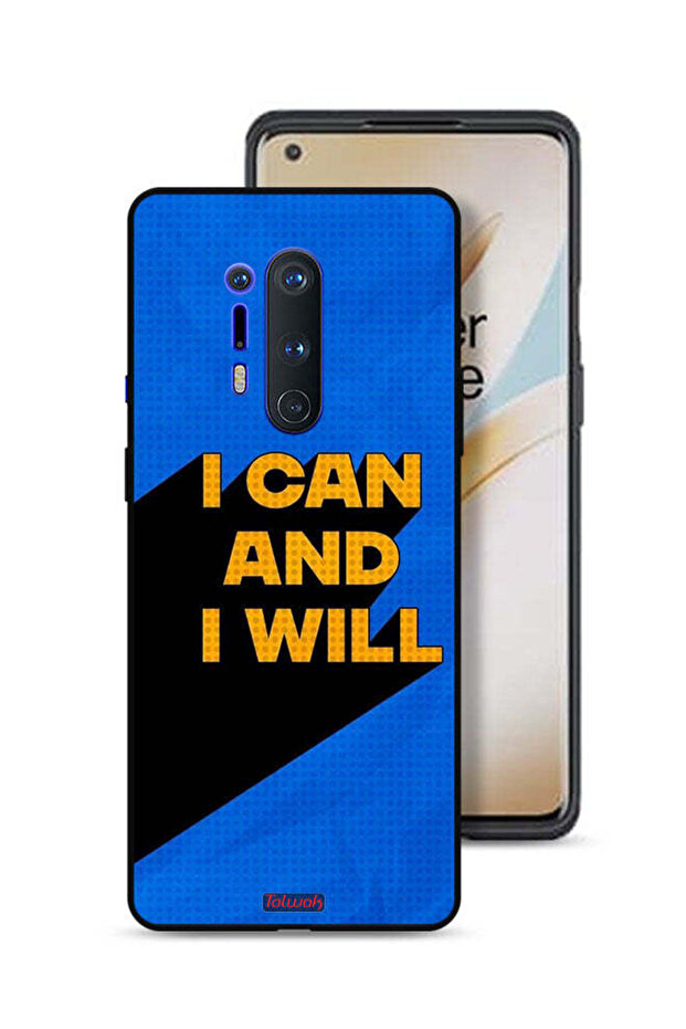 غطاء حماية لهاتف OnePlus 8 Pro - أنا أستطيع وسأفعل