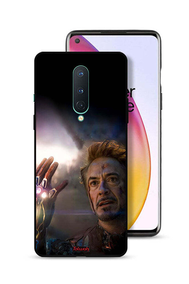 غطاء حماية لهاتف OnePlus 8 أنا الرجل الحديدي