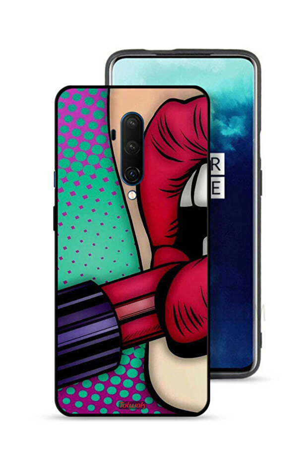 OnePlus 7T Pro Protective Case Cover Lipstick