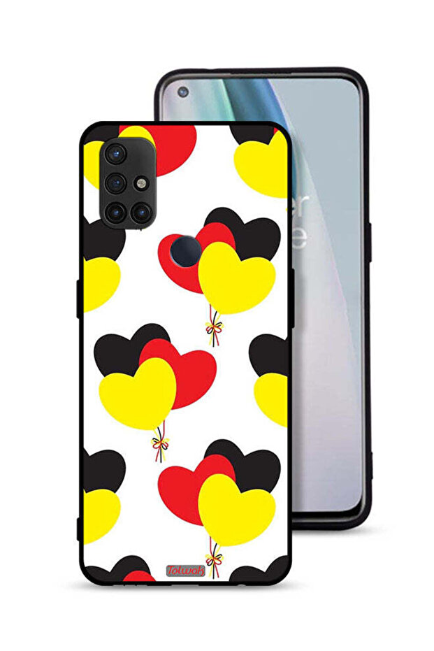 غطاء حماية لهاتف OnePlus Nord N10 5G بتصميم Three Hearts Bunch