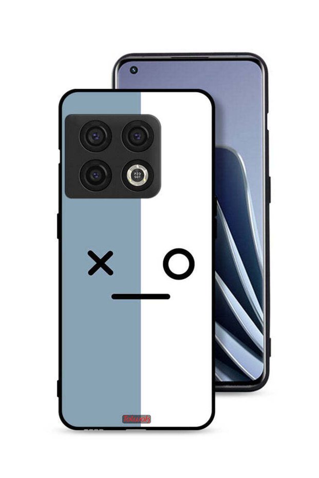 غطاء حماية لهاتف OnePlus 10 Pro 5G بأيقونات الوجه