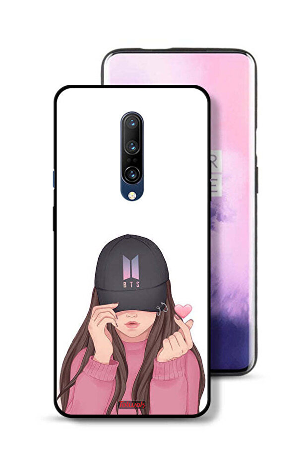 OnePlus 7 Pro Protective Case Cover Girl Making Snap