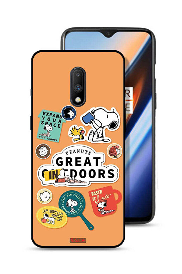 OnePlus 7 Protective Case Cover Peanuts Stickers