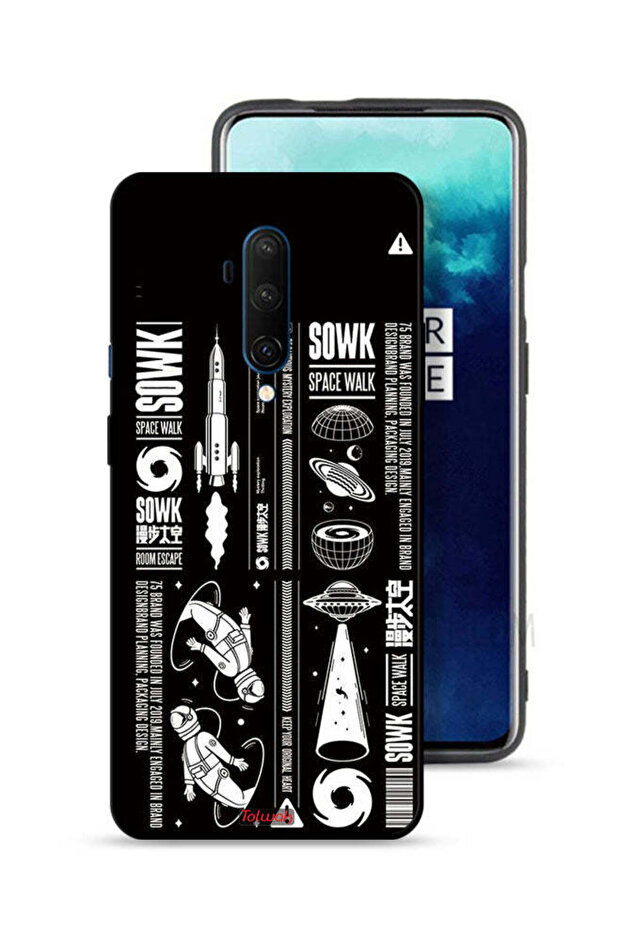 غطاء حماية لهاتف OnePlus 7T Pro، ملصق Sowk Space Walk
