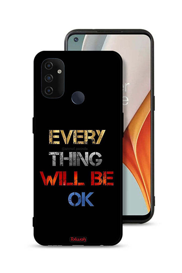 غطاء حماية لهاتف OnePlus Nord N100 - كل شيء سيكون على ما يرام
