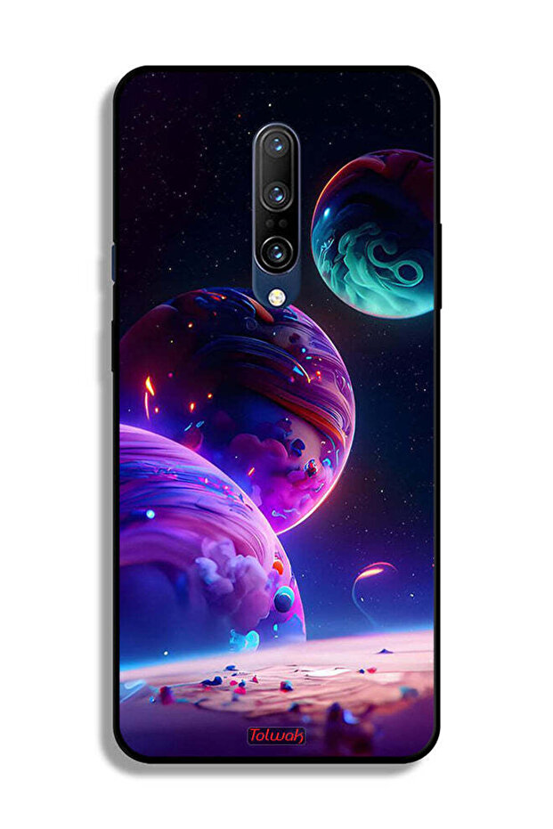 OnePlus 7 Pro Protective Case Cover Planet Pattern - 2