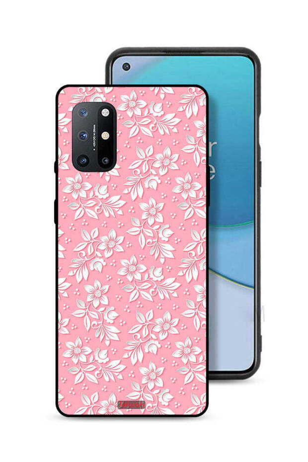 غطاء حماية لهاتف OnePlus 8T 5G بنمط خلفية زهور
