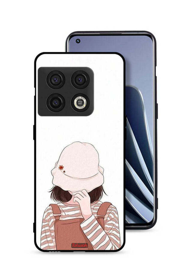 غطاء حماية لهاتف OnePlus 10 Pro 5G مع غطاء للوجه من القبعة