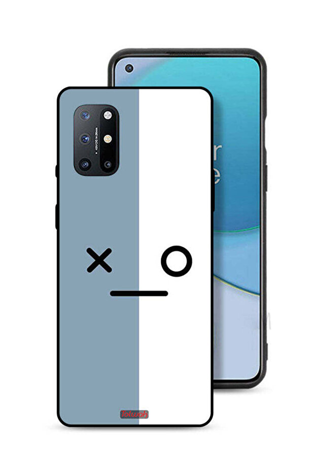 غطاء حماية لهاتف OnePlus 8T 5G بأيقونات الوجه