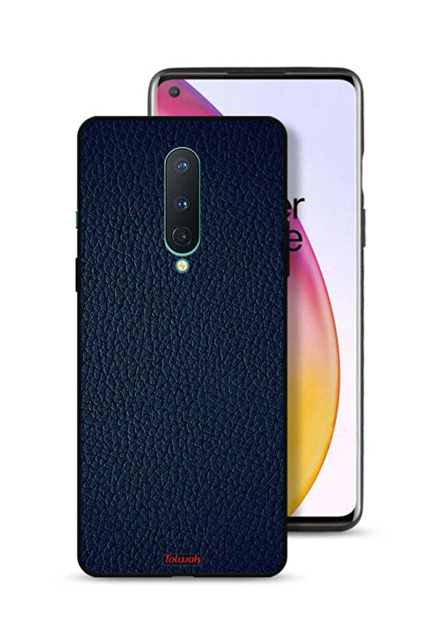 غطاء حماية جلدي بنمط OnePlus 8 - 1