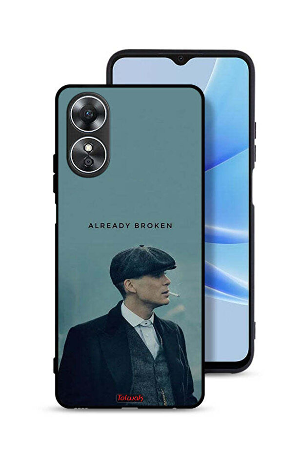 غطاء حماية Oppo A17 مكسور بالفعل
