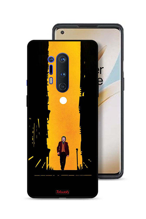 غطاء حماية لهاتف OnePlus 8 Pro بتصميم جوكر، عمل فني رقمي تجريدي