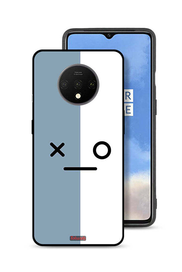 OnePlus 7T Protective Case Cover Face Icons