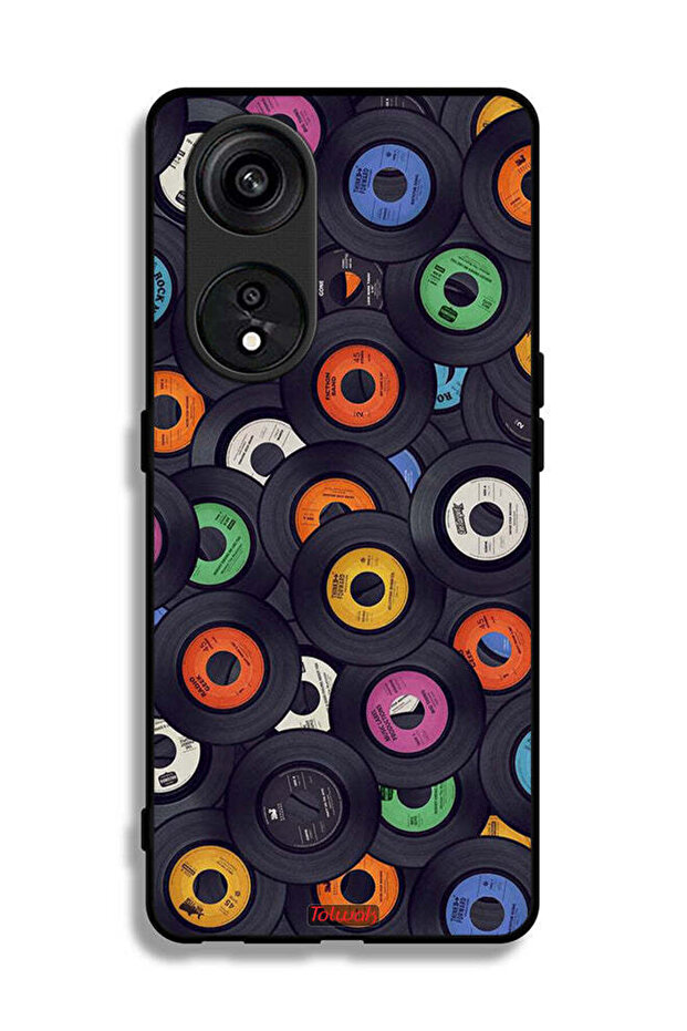 Oppo A1 Pro Protective Case Cover Cds Pattern - 2