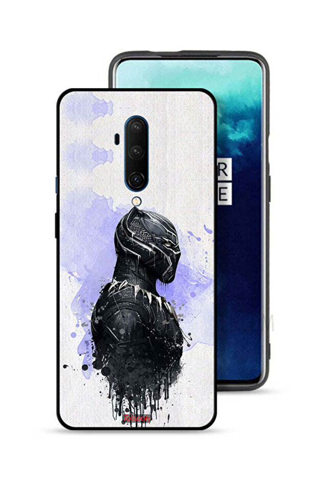غطاء حماية لهاتف OnePlus 7T Pro بتصميم النمر الأسود