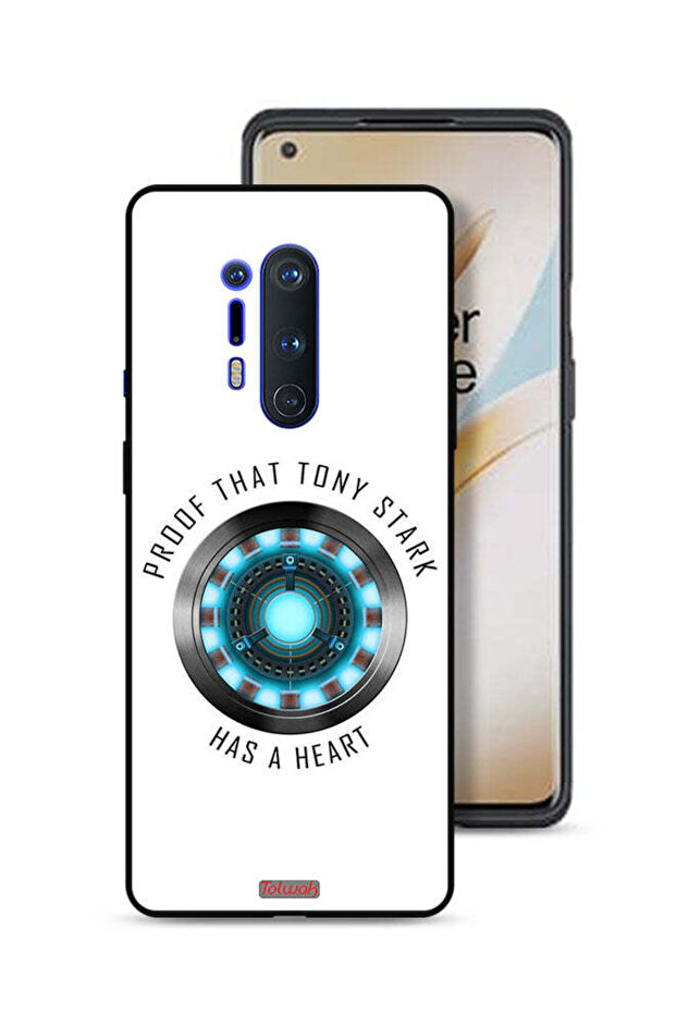 غطاء حماية لهاتف OnePlus 8 Pro دليل على أن توني ستارك لديه قلب