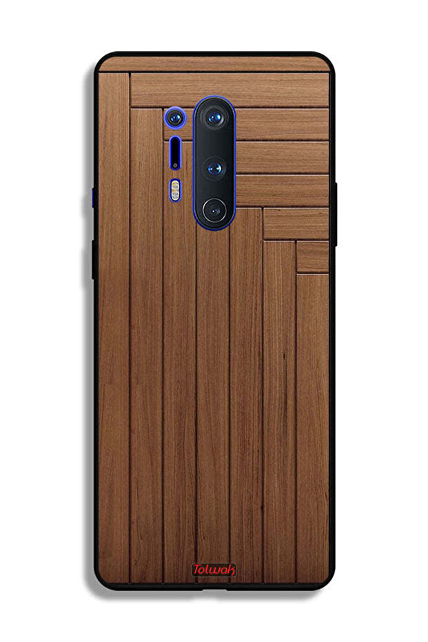 غطاء حماية لجهاز OnePlus 8 Pro بنمط الباب - 2