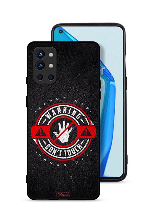 OnePlus 9R 5G Protective Case Cover Warning Do Not Touch