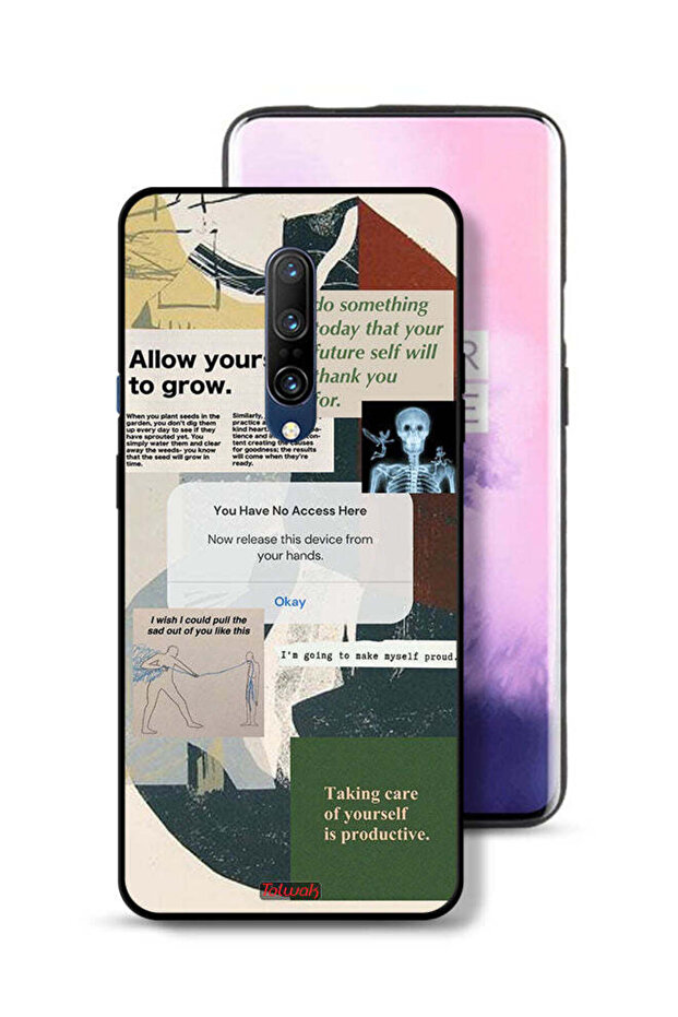 OnePlus 7 Pro Protective Case Cover Allow Yourself To Grow