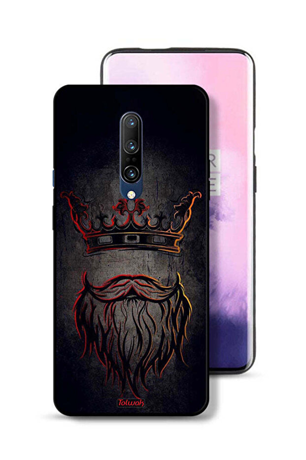 OnePlus 7 Pro Protective Case Cover King Artwork