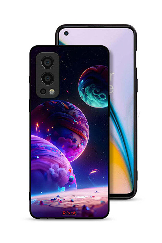 غطاء حماية لهاتف OnePlus Nord 2 5G بنمط كوكبي