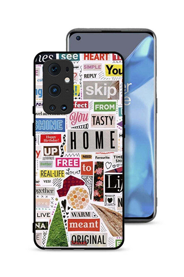 غطاء حماية لهاتف OnePlus 9 Pro 5G مع ملصقات أصلية