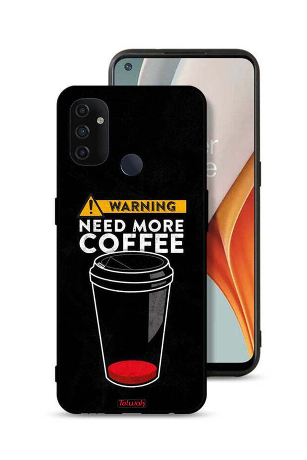 غطاء حماية لهاتف OnePlus Nord N100 - هل تحتاج إلى المزيد من القهوة؟
