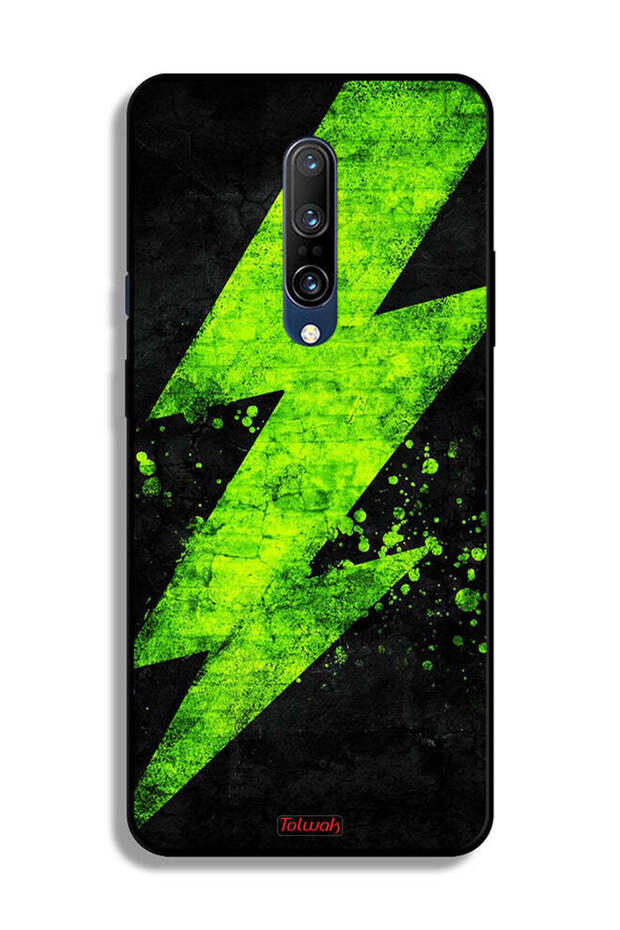 غطاء حماية لهاتف OnePlus 7 Pro بنمط كهربائي - 2