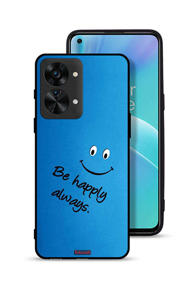 OnePlus Nord 2T 5G Protective Case Cover Be Happy Always