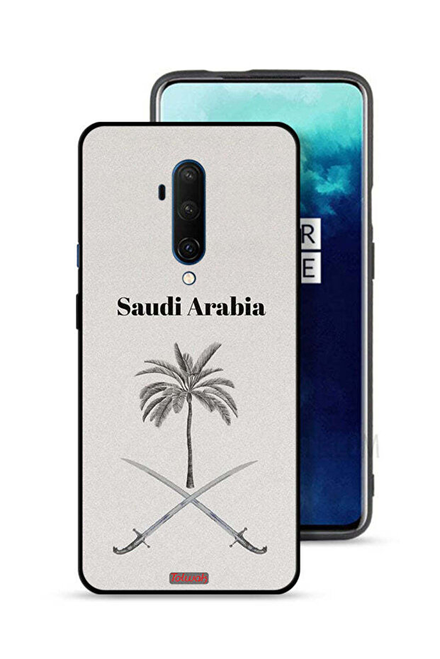 OnePlus 7T Pro Protective Case Cover Kingdom Of Saudi Arabia Sign Art