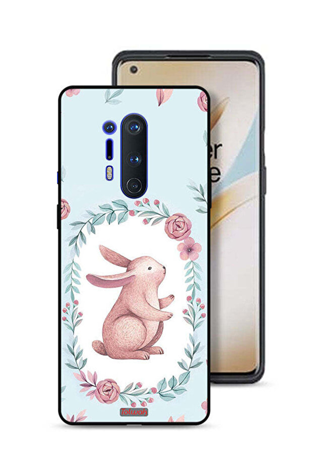 غطاء حماية لهاتف OnePlus 8 Pro على شكل أرنب