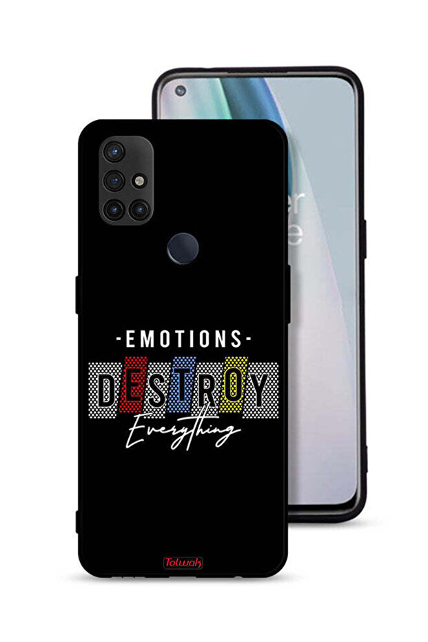 غطاء حماية لهاتف OnePlus Nord N10 5G - العواطف تدمر كل شيء