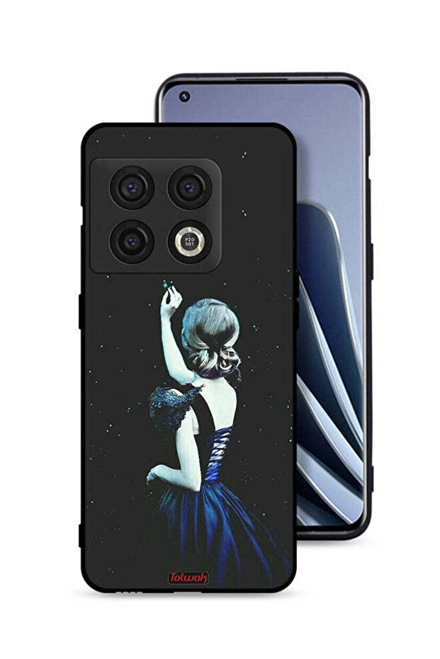 غطاء حماية لهاتف OnePlus 10 Pro 5G بطبعة نجمة مؤثرة