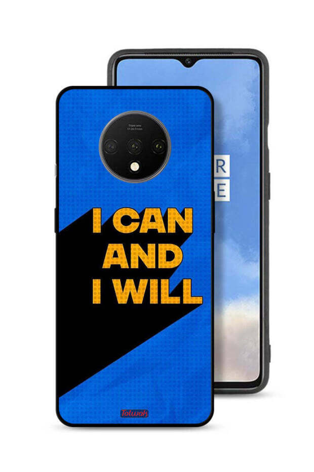 غطاء حماية لهاتف OnePlus 7T - أنا أستطيع وسأفعل