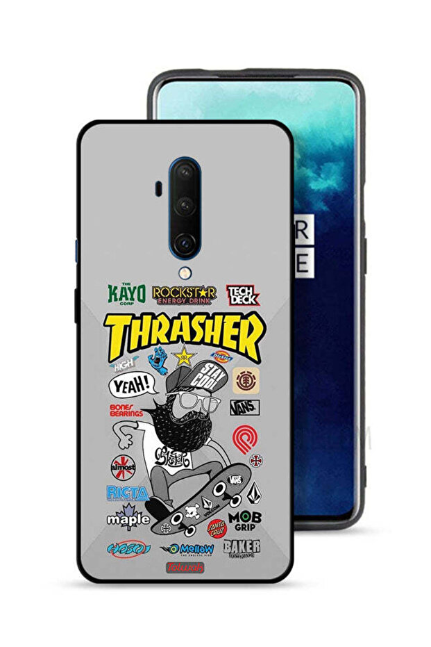 OnePlus 7T Pro Protective Case Cover Thrasher Sticker