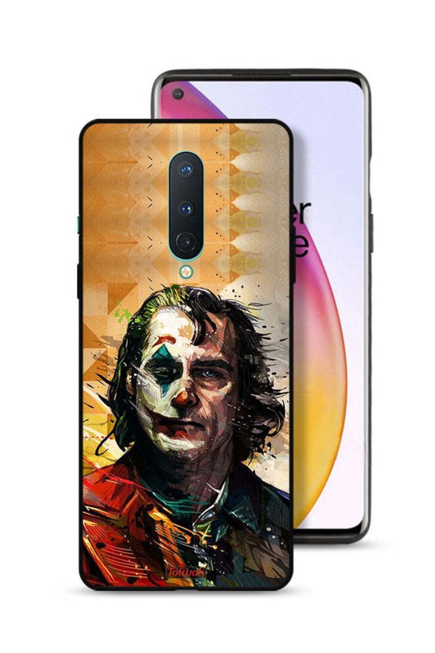غطاء حماية لهاتف OnePlus 8 برسومات جوكر