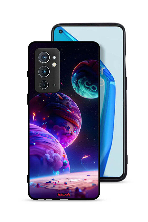 غطاء حماية لهاتف OnePlus 9RT 5G بنمط كوكبي - 1