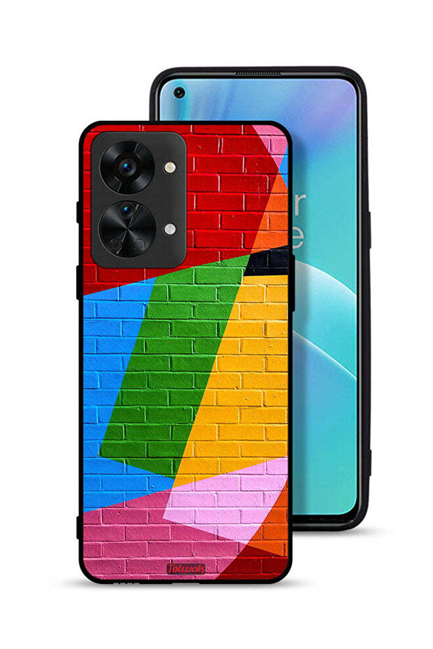 OnePlus Nord 2T 5G Protective Case Cover Colorful Wall Painting