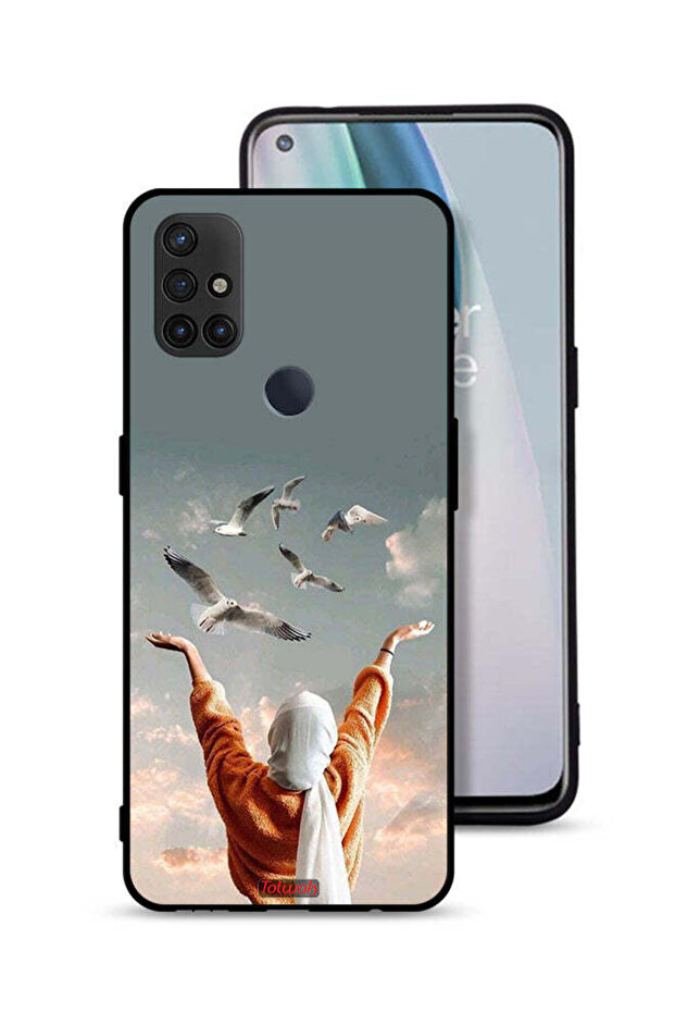 غطاء حماية لهاتف OnePlus Nord N10 5G بتصميم طيور تحلق