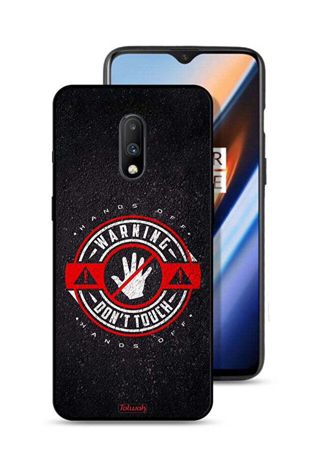 OnePlus 7 Protective Case Cover Warning Do Not Touch