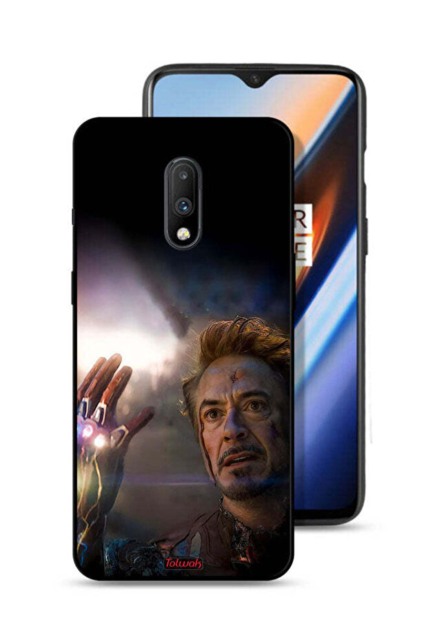 غطاء حماية لهاتف OnePlus 7 - أنا الرجل الحديدي