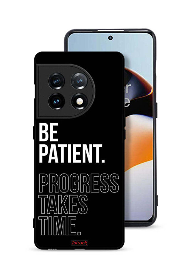 غطاء حماية OnePlus 11 5G كن صبورًا فالتقدم يستغرق وقتًا