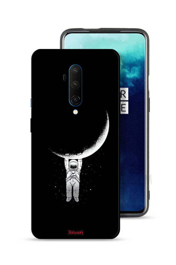 OnePlus 7T Pro Protective Case Cover Hanging From Moon