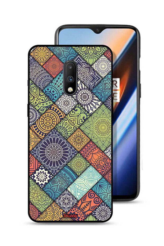 غطاء حماية لهاتف OnePlus 7 بنمط ماندالا - 1