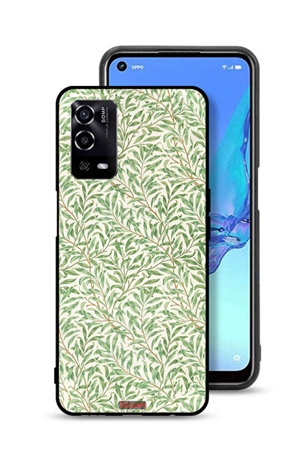 Oppo A55 4G Protective Case Cover Willow Bough Famous Pattern