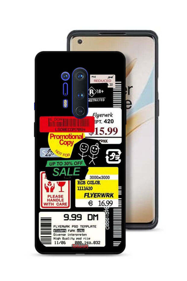 ملصق ترويجي لغطاء الحماية لهاتف OnePlus 8 Pro