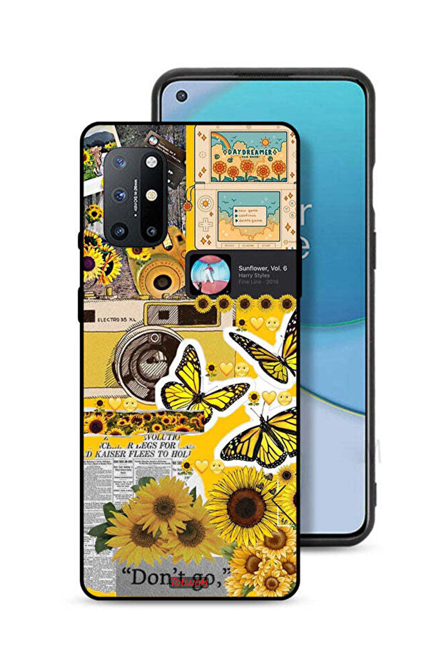 غطاء حماية لهاتف OnePlus 8T 5G مع اقتباسات وملصقات